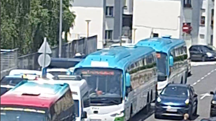 Trafikoarekin arazoak Garmendi auzunean