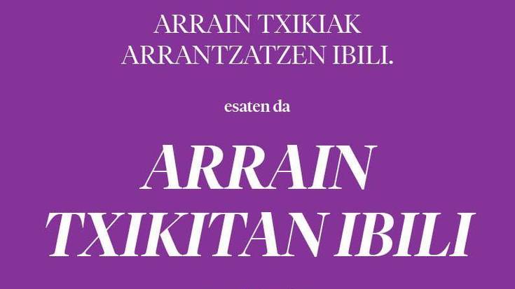 Arrain txikitan ibili
