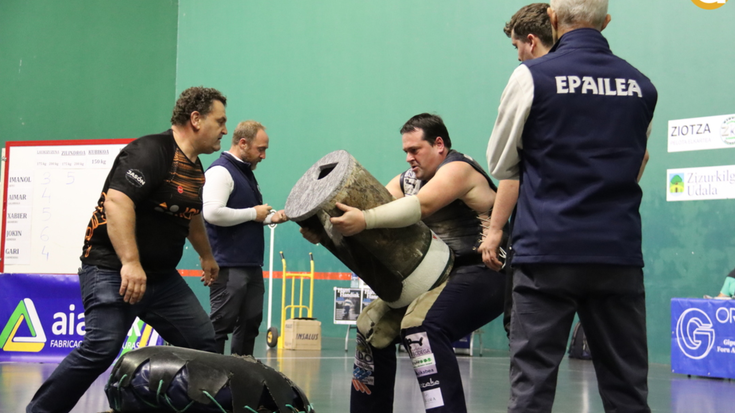 Harri Handien Gipuzkoako Txapelketan lehiatuko da gaur Aimar Galarraga