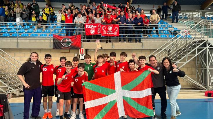 Decotena Pulpo Infantil mutilen taldea, Euskadiko txapeldun