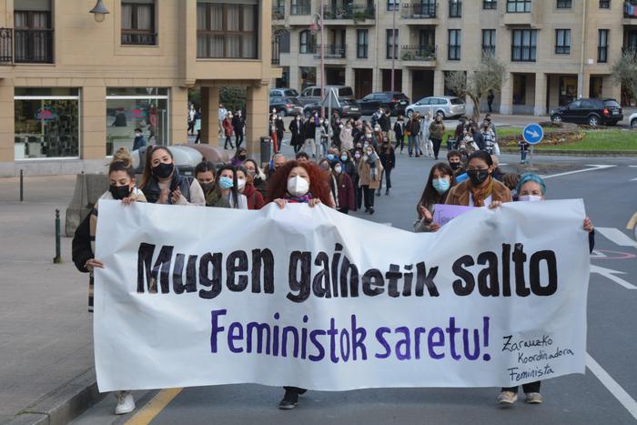 Kaleak beteta aldarrikatu dute Martxoaren 8a aurten ere