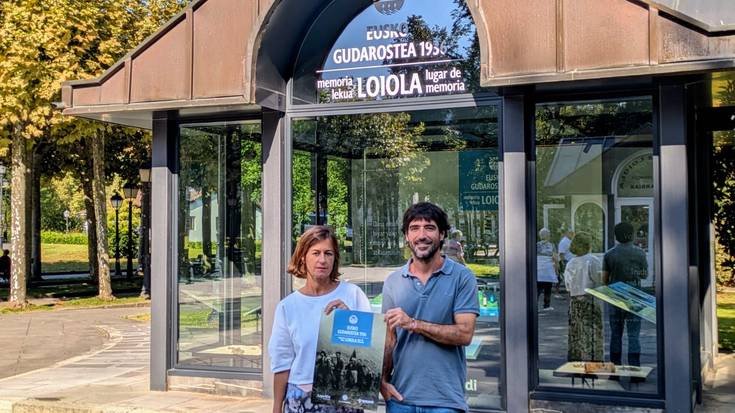 Eusko Gudarosteari buruzko liburuxka kaleratu dute Aranzadik eta udalak