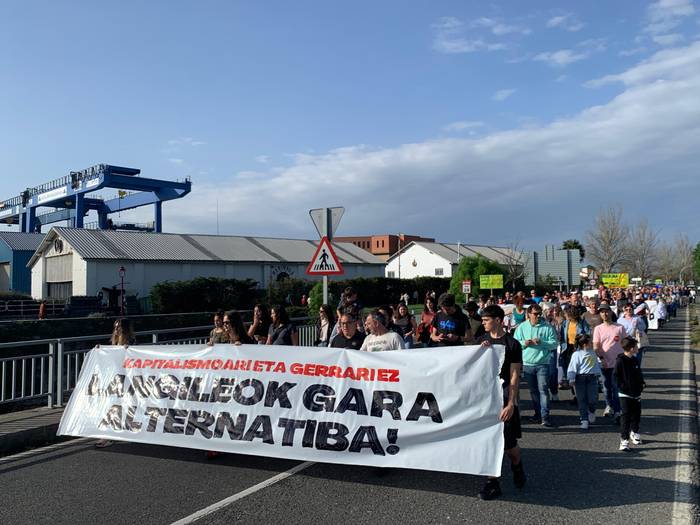 Eskualdeko langileak Zumaian mobilizatzera deitu ditu LABek