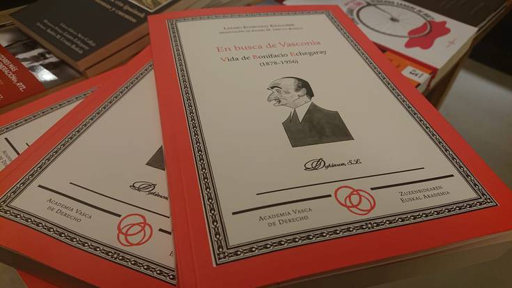 'En busca de Vasconia. Vida de Bonifacio Echegaray (1878-1956)' liburuaren aurkezpena