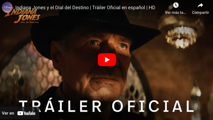 'Indiana Jones y el dia del destino' filma ikusgai izango da datozen egunetan