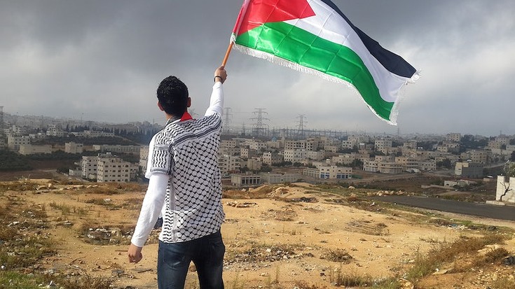 Palestinarekin elkartasunez elkarretaratzera deitu du Elkar-ekinek ostiralerako