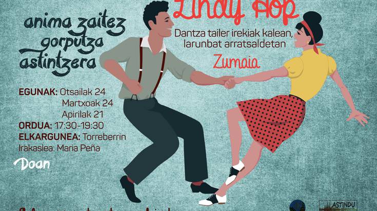 Lindy Hop dantza tailerra antolatu du Astinduk