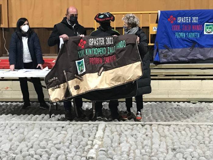 Txibilter azkoitiarra nagusi, Ispasterko XXXVI. Zaldi mando proban