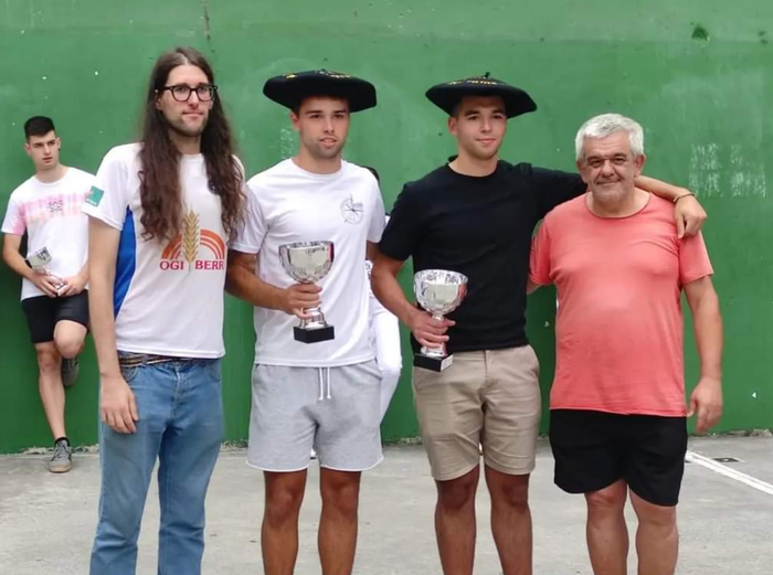 Mikel Aranbarrik irabazi du Donostiako Alde Zaharreko Pilota Txapelketa