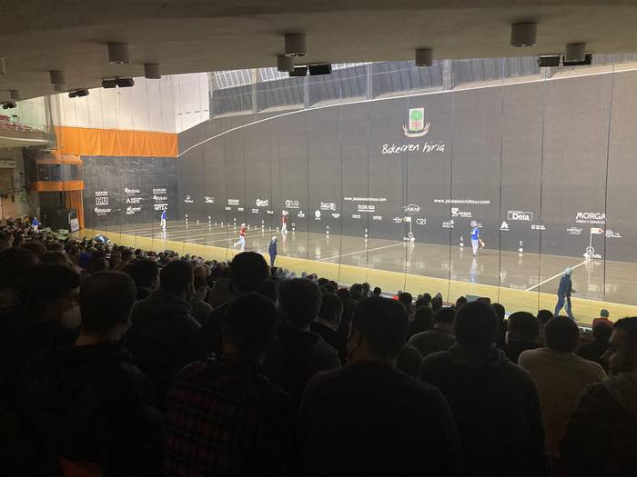 Zesta-puntako errebantxa jokatuko dute igandean Aitzuri pilotalekuan