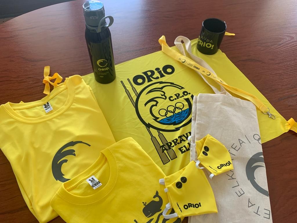 Orio Arraunketa Elkarteak denda jarriko du arratsaldean plazan