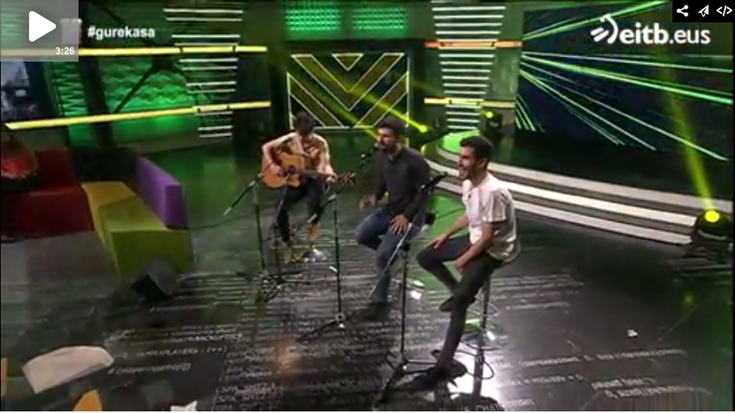 Skasti taldea akustikoan, 'Gure Kasa' saioan