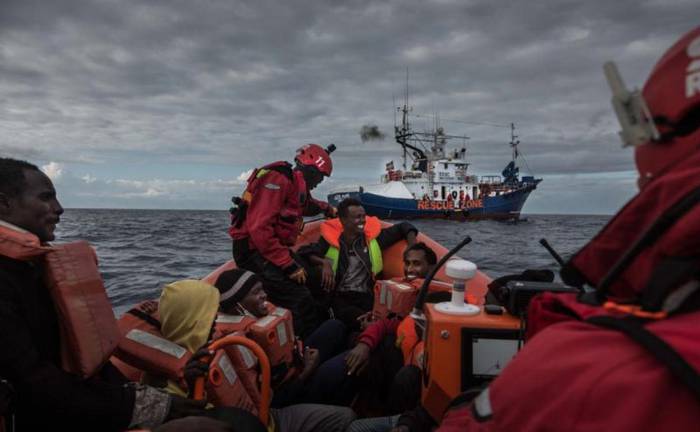 'Aita Mari' erreskate ontziak jasoko du Sabino Arana saria