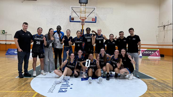 Garaipenaren bidea zabaldu du Domusa Teknik ISBk, Valentzia Basketi irabazita