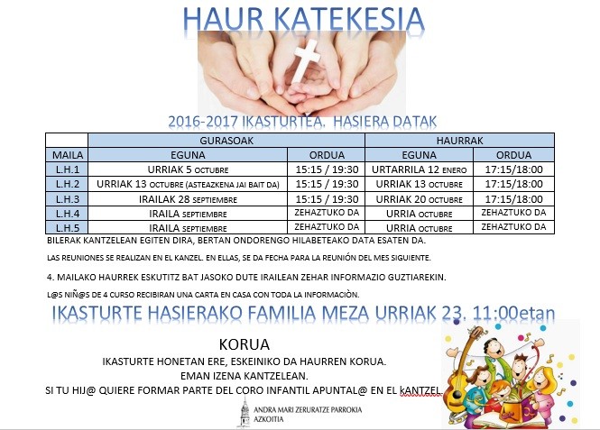 Martxan da Haur Katekesia