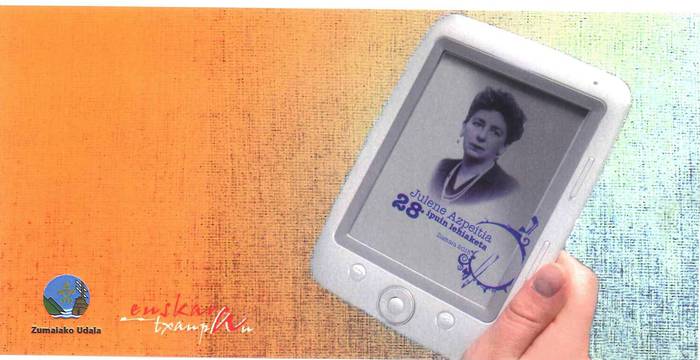 Julene Azpeitia ipuin lehiaketarako lanak irailaren 30a baino lehen aurkeztu beharko dira