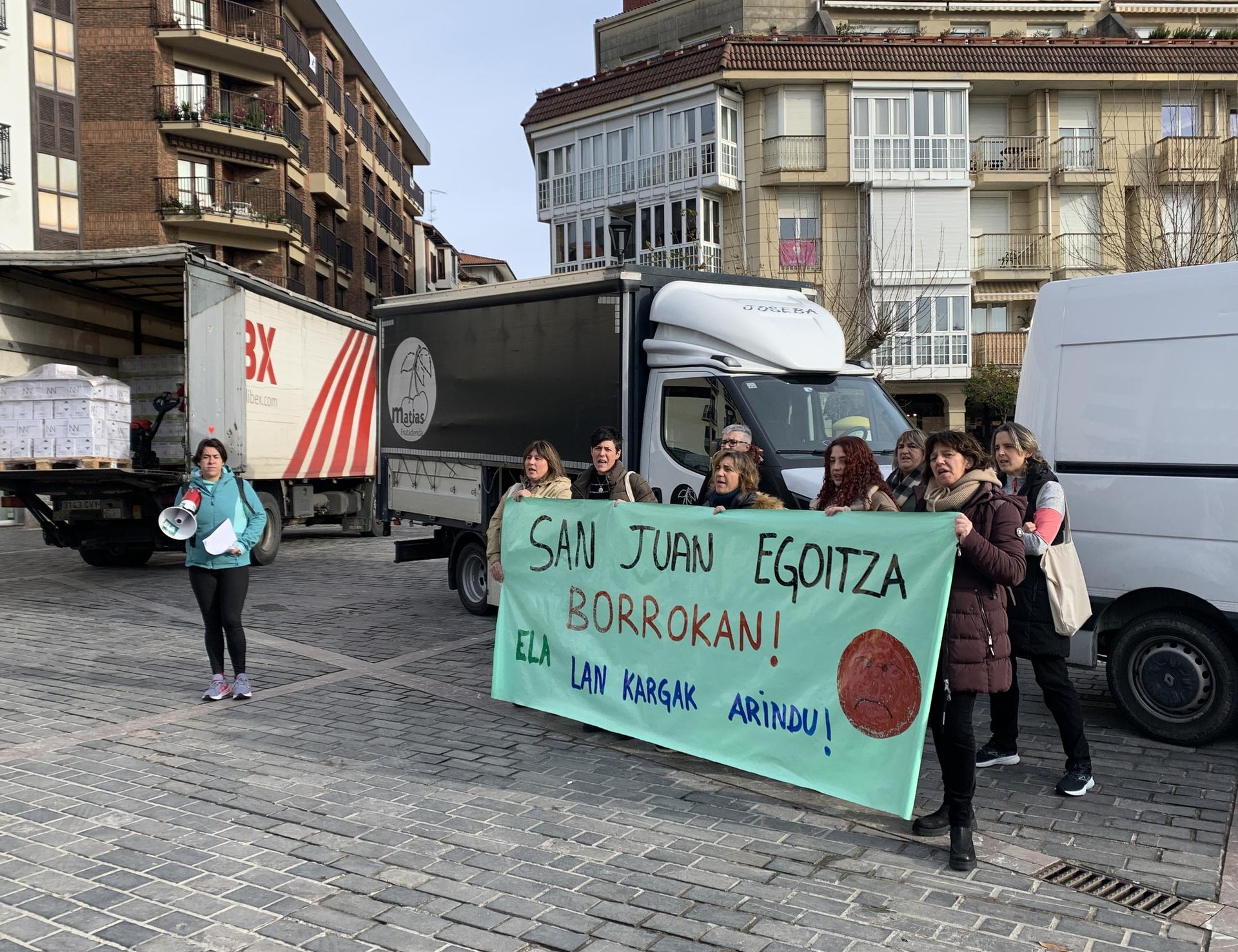 60. greba eguna bete dute gaur San Juan egoitzan