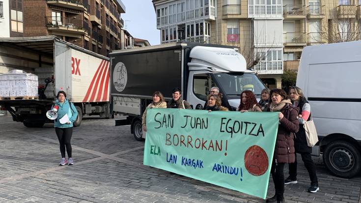 60. greba eguna bete dute gaur San Juan egoitzan