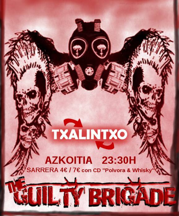 The Guilty Brigade taldearen kontzertua