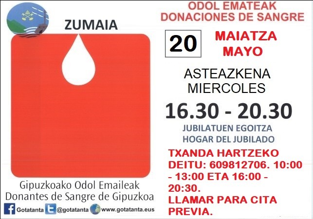 Maiatzeko odol ematea