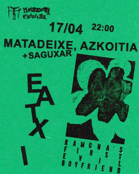 Kontzertuak: Saguxar eta Ramona's First Evil Boyfriend