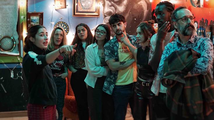 'Aho beltza' film laburra ari da grabatzen Alba Lozano egunotan Zumaian