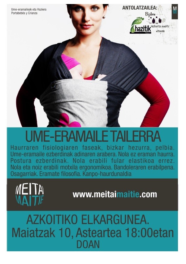 Ume-eramaile ikastaroa antolatu du Bizilorek
