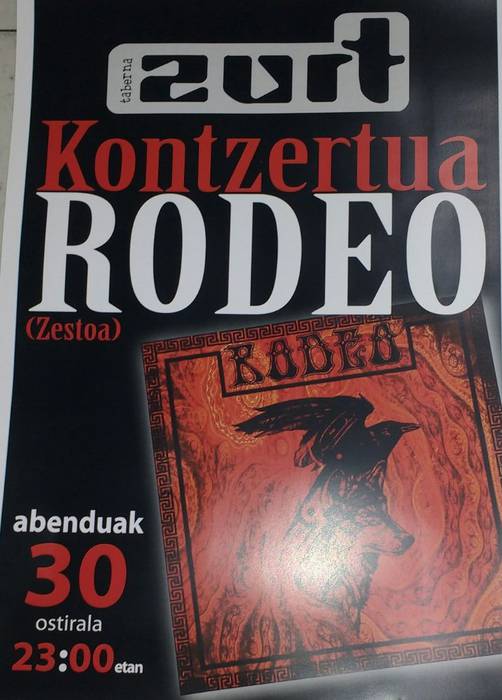 Rodeo taldearen kontzertua