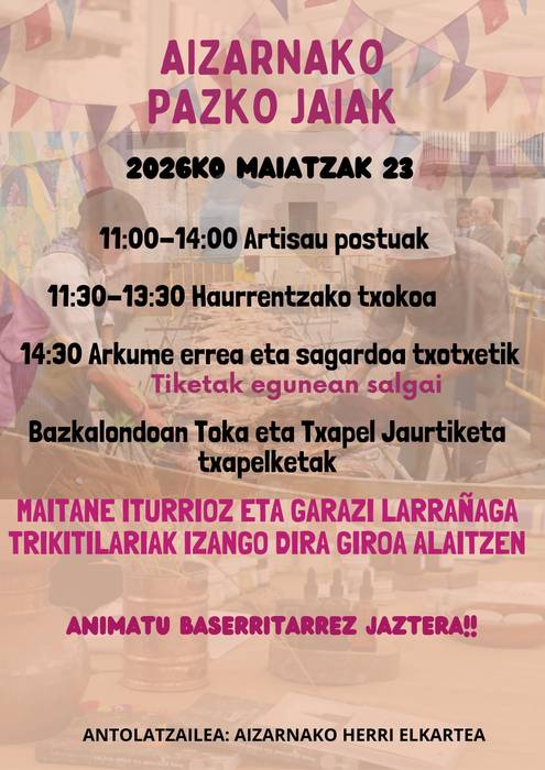Aizarnako Pazko Jaiak