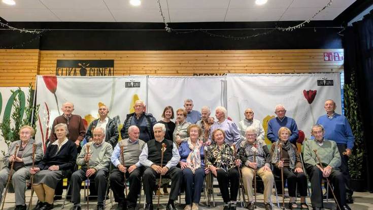 90 urteko herritarrak omenduta bukatu du Baigerak Jubilatuen Astea