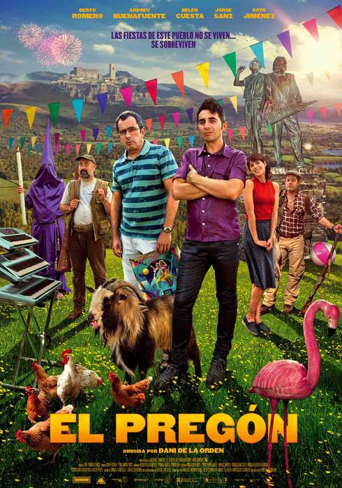 "El pregón" filma
