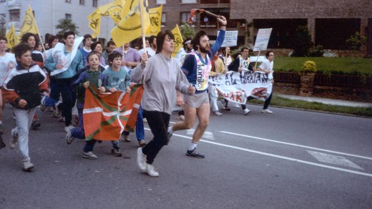 1994ko Korrika, Zarauztik igarotzen