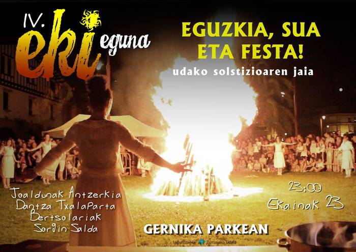 Suaren bueltan bilduko da Zumaia, astearte gauean, San Juan bezperan
