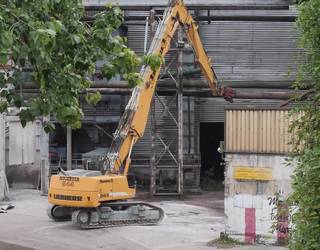Corrugados eraisteko lanak hasi dituzte