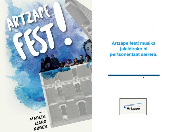 Zozkatu ditu Maxixatzenek Artzape Fest! jaialdirako sarrerak