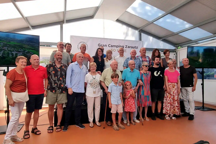 Gran Camping Zarautzek 60. urteurrena ospatu du gaur