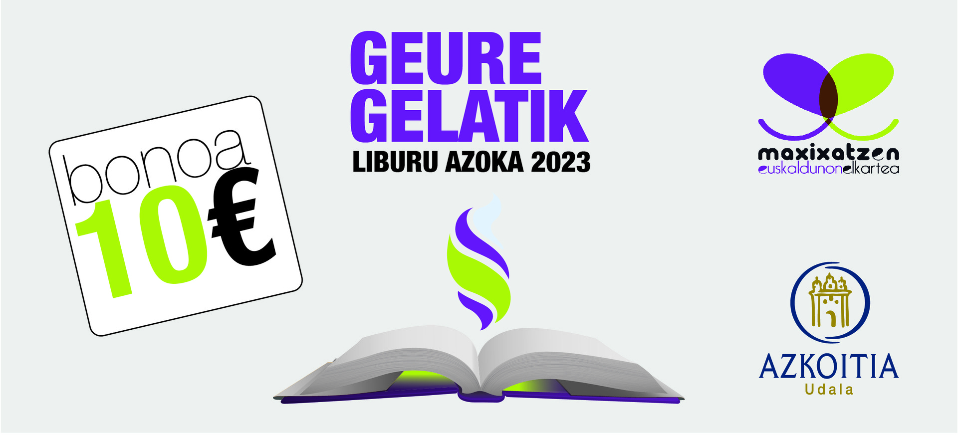 Geure Gelatik liburu azokarako bonuak, eskuragai