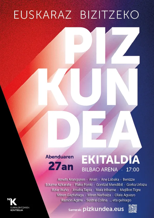 Pizkundea: euskaltzaleon garaia da