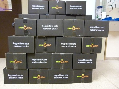 Errigora, Nafar hegoaldeko uzta euskarari puzka