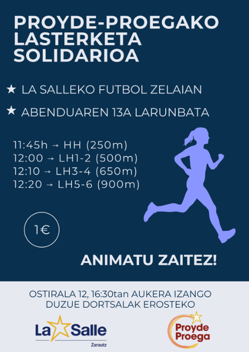 Proyde-Proegako Lasterketa Solidarioa