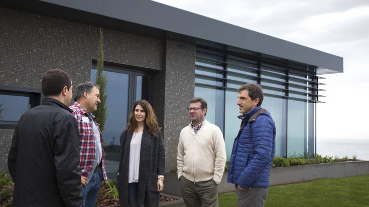 Amalur ikerketa-gunea ireki du Etxetar enpresa taldeak Santa Klara azpian