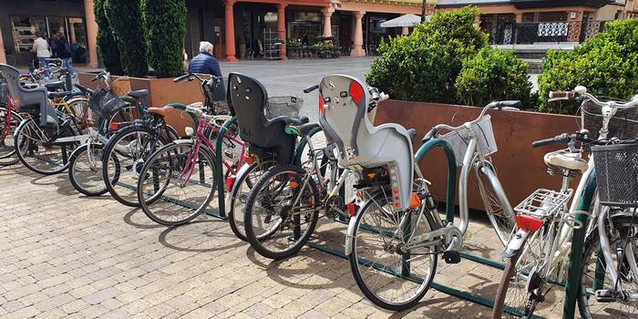 Abandonatutako 175 bizikleta erretiratu ditu Zarauzko Udalak