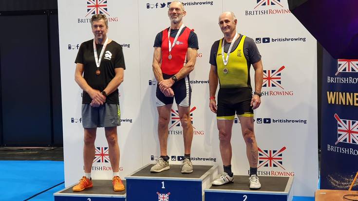 Joseba Saies Alzuak zilarrezko domina eskuratu du Open British Rowing txapelketan