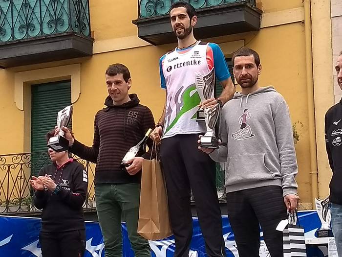 Juanjo Berazierto zarauztarra hirugarren Beasaingo lasterketan