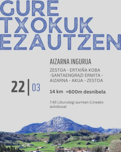 Mendi irteera: Gure Txokoak Ezagutzen