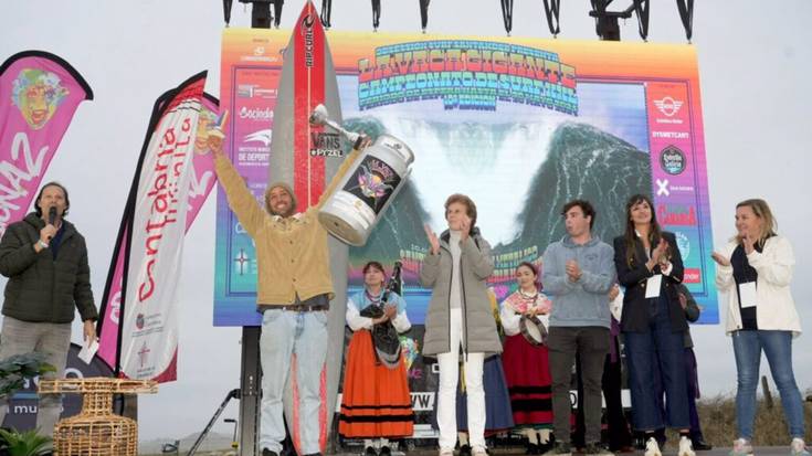 Indar Unanue bikain moldatu da La Vaca Gigante 2024 surf txapelketan