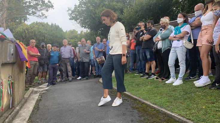 Bideoa: Beste urte batez, ekitaldi hunkigarriarekin oroitu dute Txiki