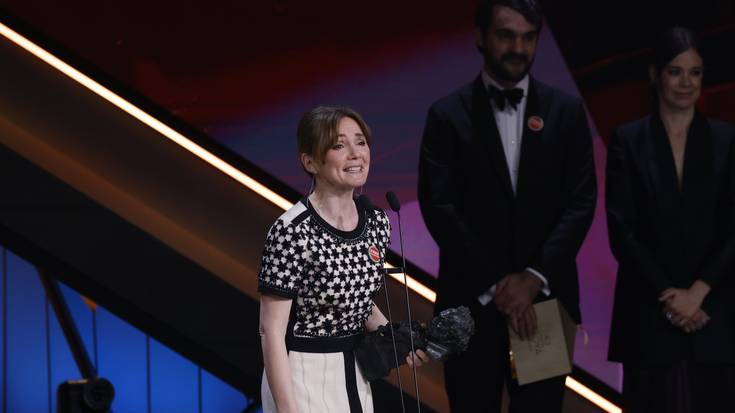 Taldeko aktore onenaren Goya saria irabazi du Nagore Aranburuk