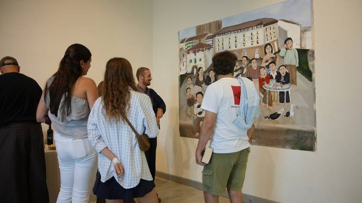 Zabaldu dute Malcorraren eta Adanen margolanen erakusketa