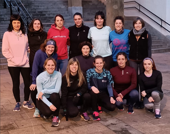 Emakumeon Etxeko kideek hasi dituzte Lilatoirako entrenamendu saioak